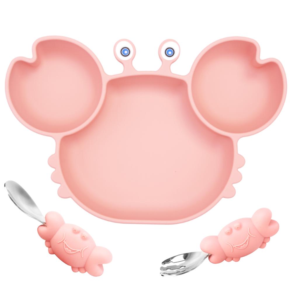 PlayfulPalate™ Silicone Crab Feeding Set