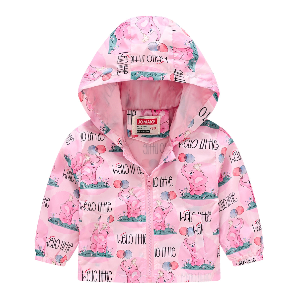 CoLab™ Pink Elephant Rain Coat