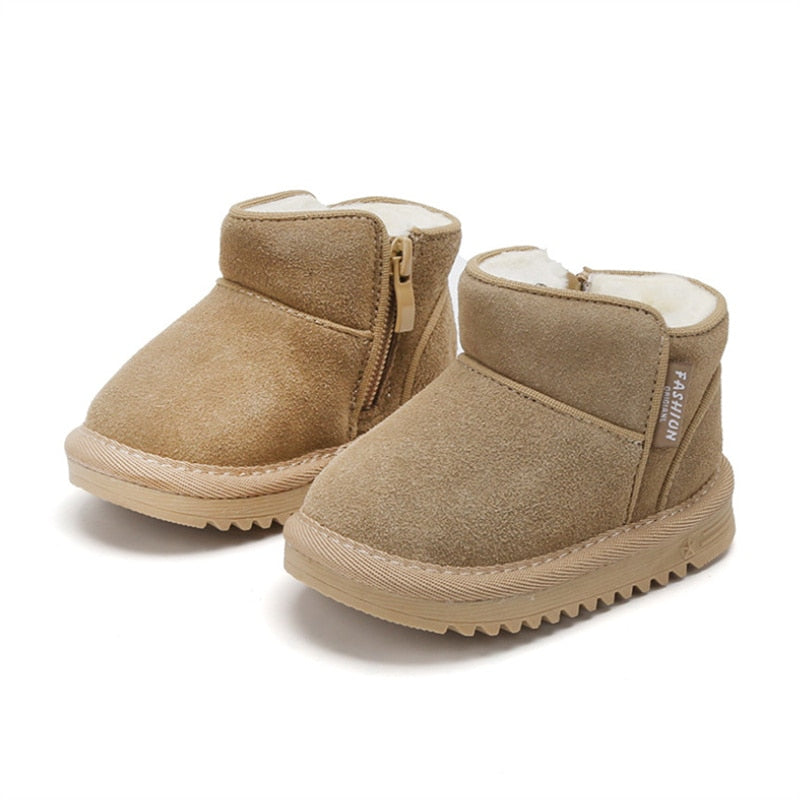 CozySteps™ Baby Suede Snow Boots