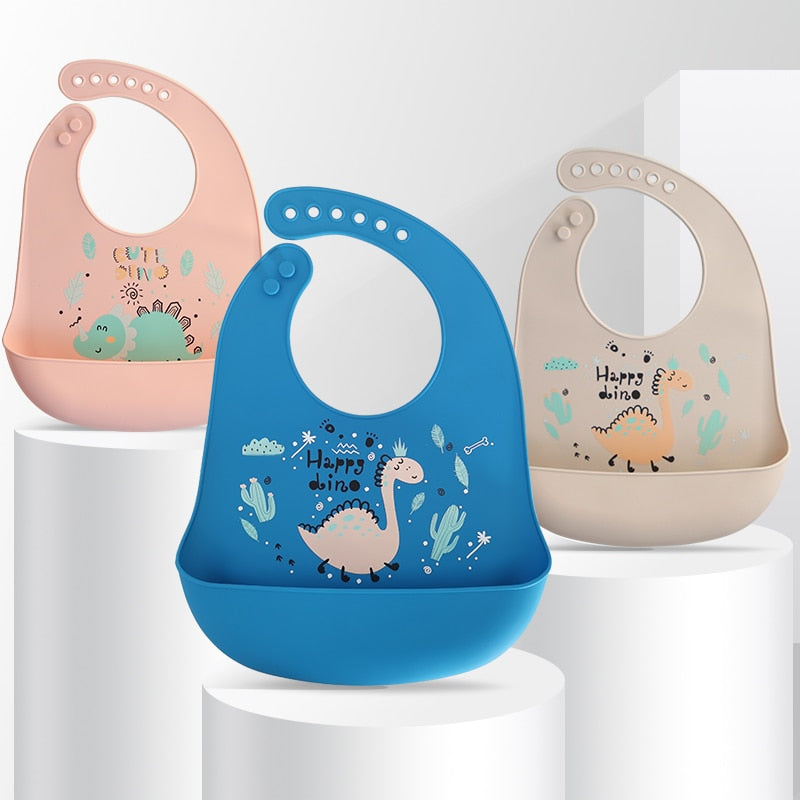 CartoonEase™ Waterproof Baby Bibs